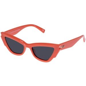 Le Specs Lost Days Orange Sunglasses
